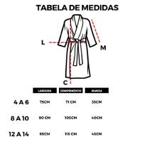 Roupão Microfibra Kids Infantil Antialérgico Porto Franco - 6