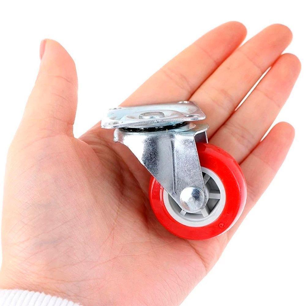 Kit 4pçs Roda Rodizio Giratório Universais Reforçado De 40mm - 2