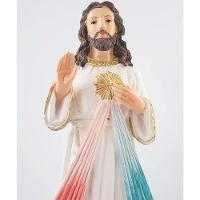 Santo Imagem Jesus Misericordioso Estatua Em Resina De 30cm - 2