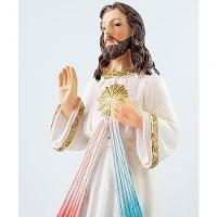 Santo Imagem Jesus Misericordioso Estatua Em Resina De 30cm - 3