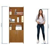 Conjunto Para Escritório Com Mesa Em L Nt2060 E Armário Multiuso Freijó Notável Móveis - 5