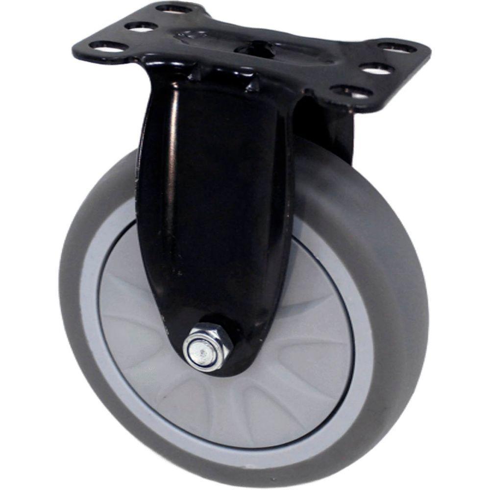 Kit 6 Rodinhas Roda Rodizio Reforçado Anti Risco De 125x32mm - 3