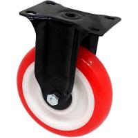 Kit 6 Roda Rodinhas Rodizio Reforçado Anti Risco De 125x32mm - 3