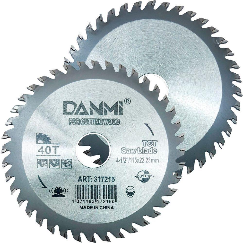 Kit 5 Lamina Disco De Corte Prata Circular 40 Dentes 1150mm - 3