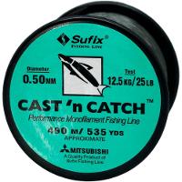 Kit 4 Linhas De Pesca Sufix Monofilamento 0,50mm 12,5kg 490m