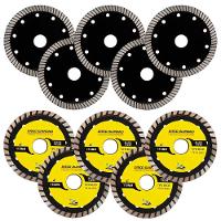 Kit 10 Disco Serra Circular Lâmina 110mm Mármore Concreto - 1