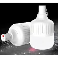 Lâmpada Led Branco Recarregável De Emergência Usb á Bateria - 2