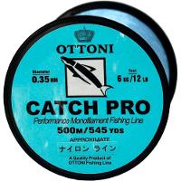 Kit 4 Linhas Pesca Ottoni Monofilamento 0,35mm 6kg-12lb 500m