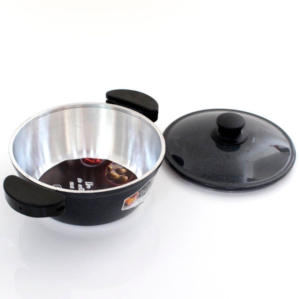 Panela 18cm Grafite Resistente Gulê Em Alumínio 1,5 Litros - 2