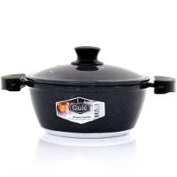 Panela 18cm Grafite Resistente Gulê Em Alumínio 1,5 Litros - 3