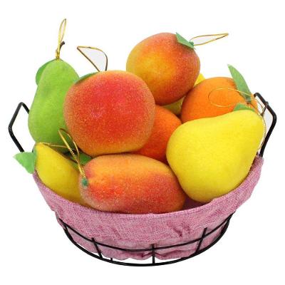 Kit Cesto Multiuso Porta Frutas Aço Inox Rosa Fruteira 25cm