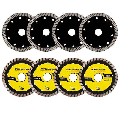 Kit 8 Disco Serra Circular Lâmina 110mm Mármore Concreto