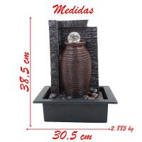 Fonte De água Decorativa Com Luz De Led Bivolt - 2