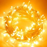 Pisca Cordão 200 Lâmpadas Leds Amarelo Natalino 220v De 17m - 2