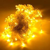Pisca Cordão 200 Lâmpadas Leds Amarelo Natalino 220v De 17m - 5