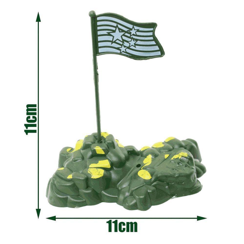 Kit Brinquedos Veículos Militares Soldados Miniatura 21 Pçs - 5