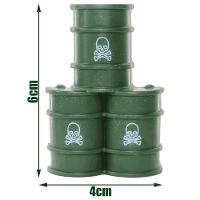 Kit Brinquedos Veículos Militares Soldados Miniatura 21 Pçs - 7