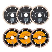 Kit 6 Disco Serra Circular Lâmina 115mm Mármore Concreto - 1