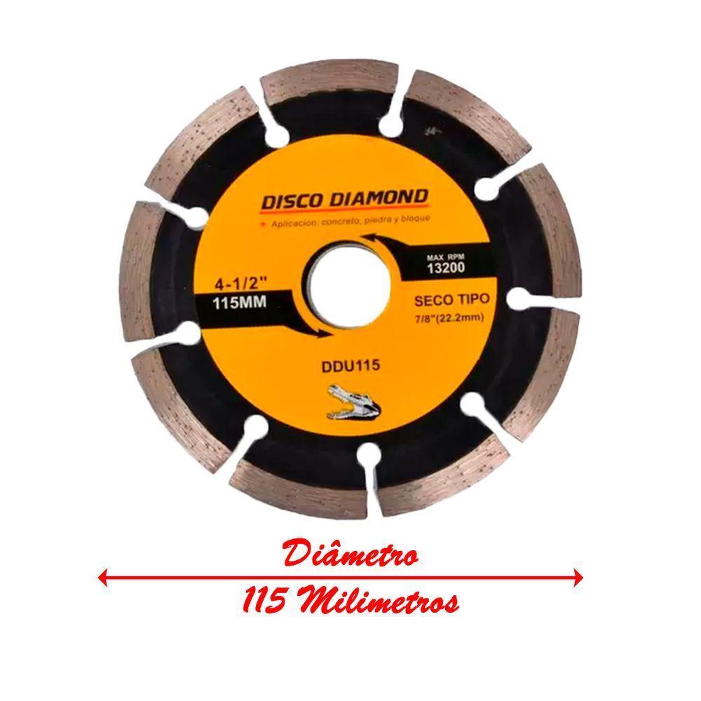 Kit 12 Disco Serra Circular 115mm-100mm Mármore Concreto - 5