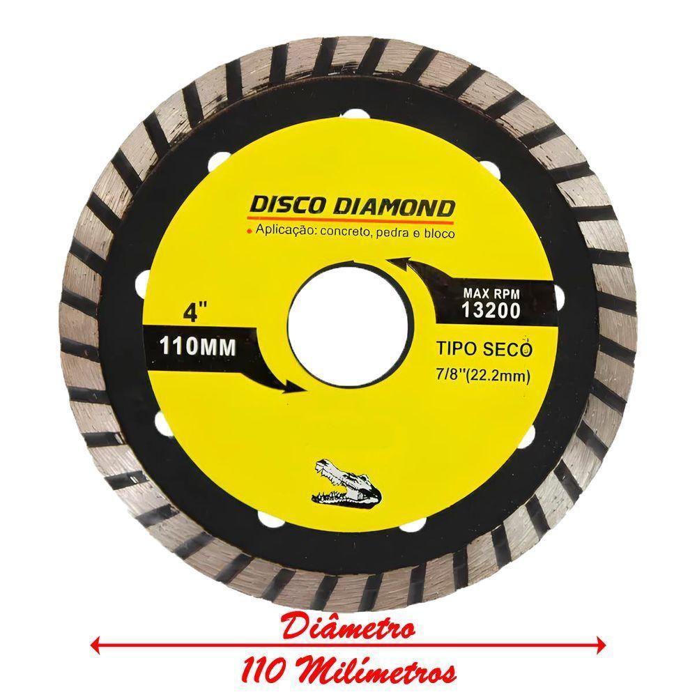 Kit 12 Disco Serra Circular 115mm-100mm Mármore Concreto - 10