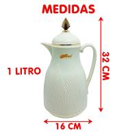 Garrafa Térmica De Mesa Off Bule 1l Chimarrão Chá Leite Café - 4