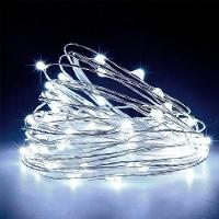 Fio De Fada Leds Branco 100 Lâmpadas Musical Natal 10m Usb - 2