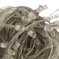 Pisca Varal Cordão Natal 600 Lâmpadas Leds Branco 100m 220v - 6