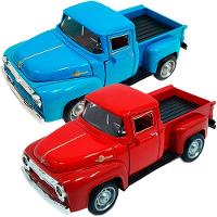 Miniaturas Camionete Carrinho Pickup F-100 Kit 2pçs Em Metal - 1