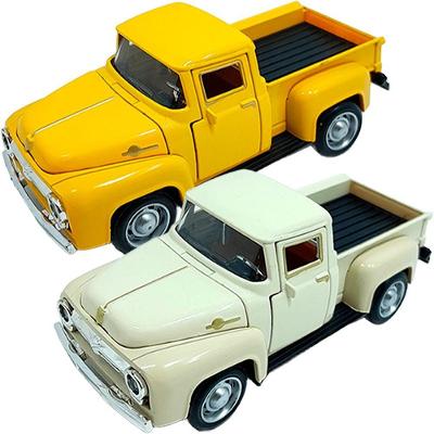 Miniaturas Colecionável Carrinho Pickup F-100 Metal Kit 2pçs