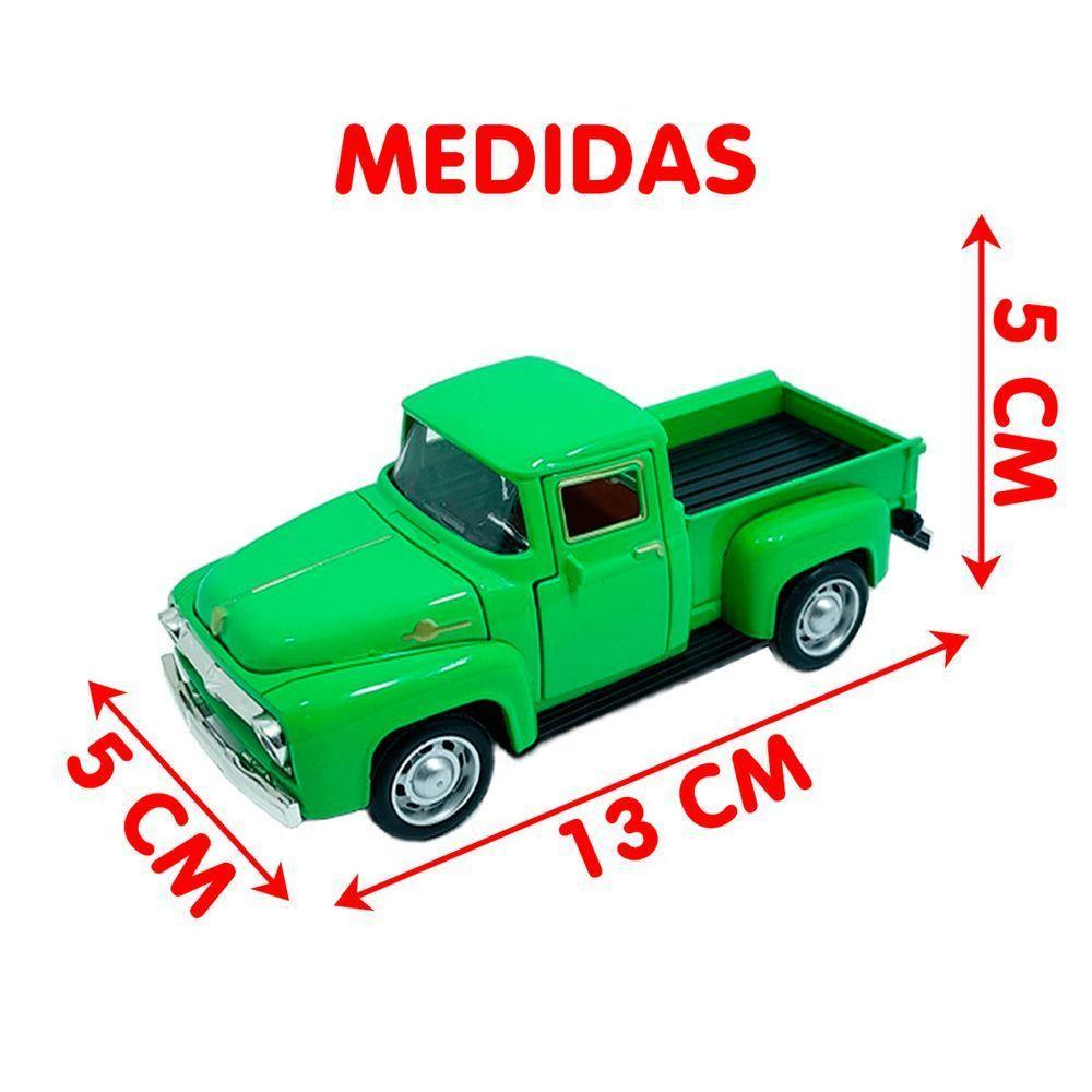 Miniaturas Carrinho Camionete Pickup F-100 Kit 2pçs Em Metal - 5