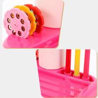 Brinquedo Mesinha De Pintura Projetor Unicórnio Rosa Canetas Rosa - 3