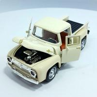 Miniaturas Carrinho Colecionável Pickup F-100 Metal Kit 2pçs - 3