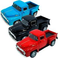 Miniaturas Carrinho Camionete Pickup F-100 Em Metal Kit 3pçs - 1