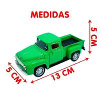 Miniaturas Carrinho Camionete Pickup F-100 Em Metal Kit 3pçs - 5