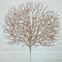 Flores Algas Coral Natal Gliter Rose Gold 40x50cm Kit 8pçs - 2