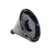 Pedestal Zebrado Preto E Amarelo Desmontavel 90cm - 700.10848 - Plastcor - 2