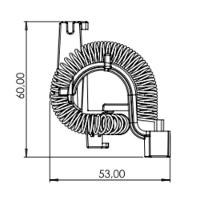 Resistência Ducha Ducali 220 Volts 6800 Watts - 9205000105 - Zagonel - 3