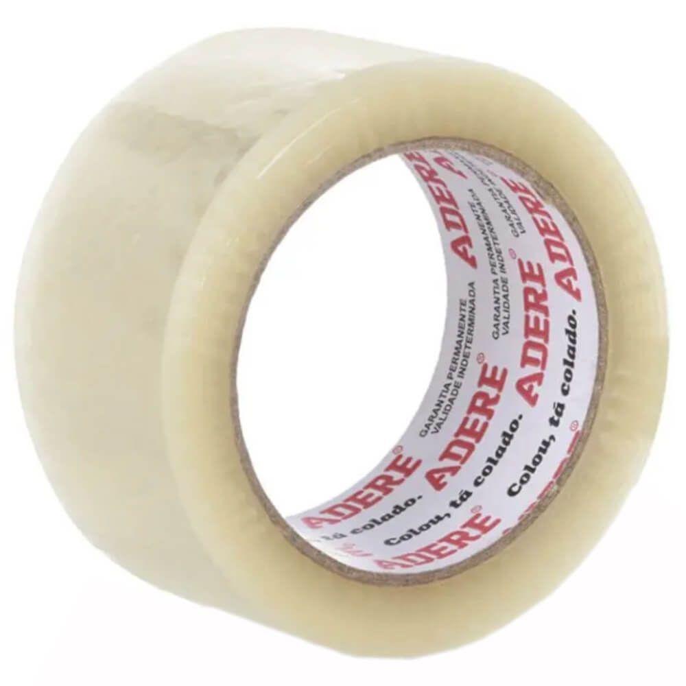Fita Para Empacotamento Transparente 45mm X 40 Metros - 710 - Adere Fita Empacotamento 710 45x40 - 11053230162 - Adere - 1