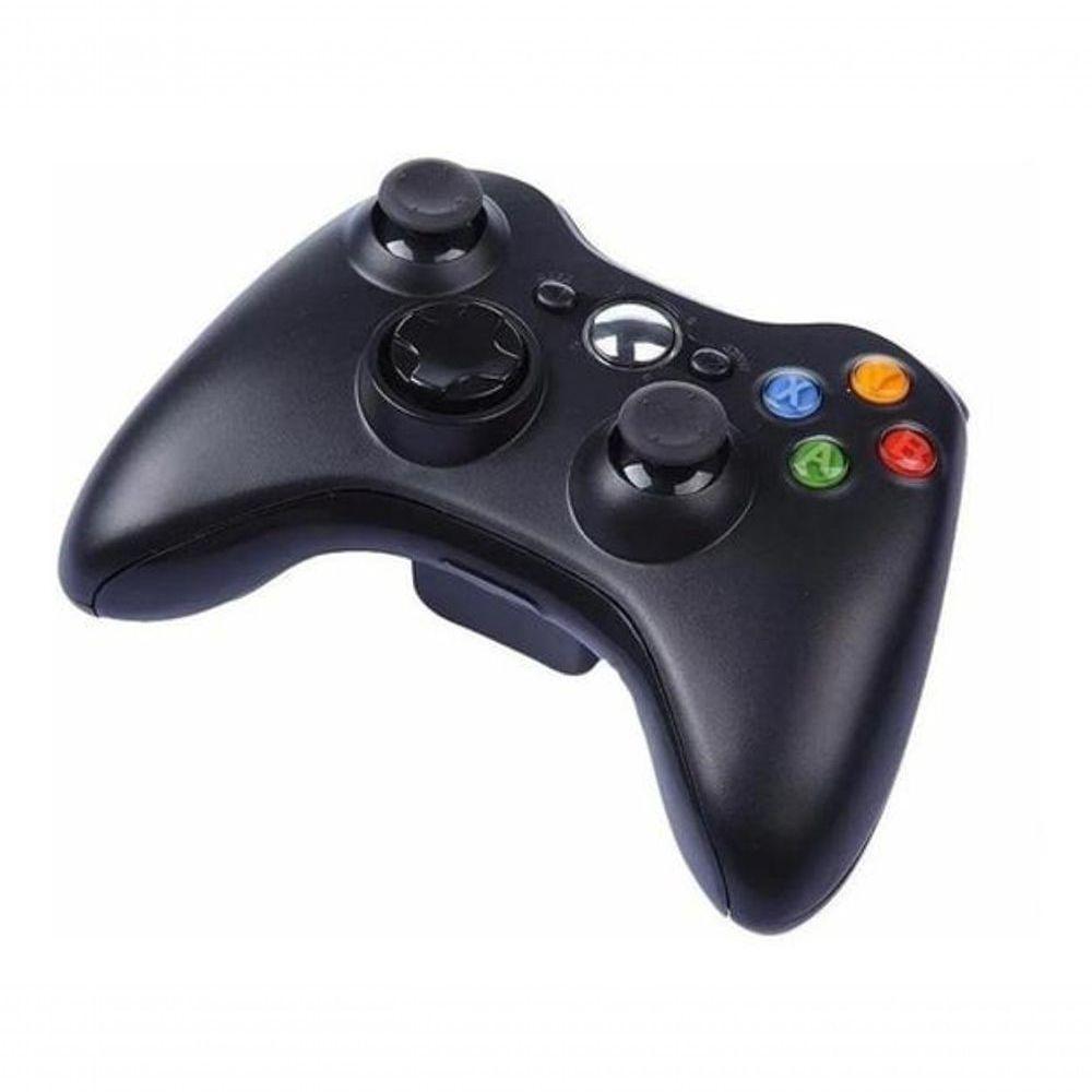 Controle Video Game Compatível Com Xbox 360 Sem Fio Wireless Slim Joystick - 3