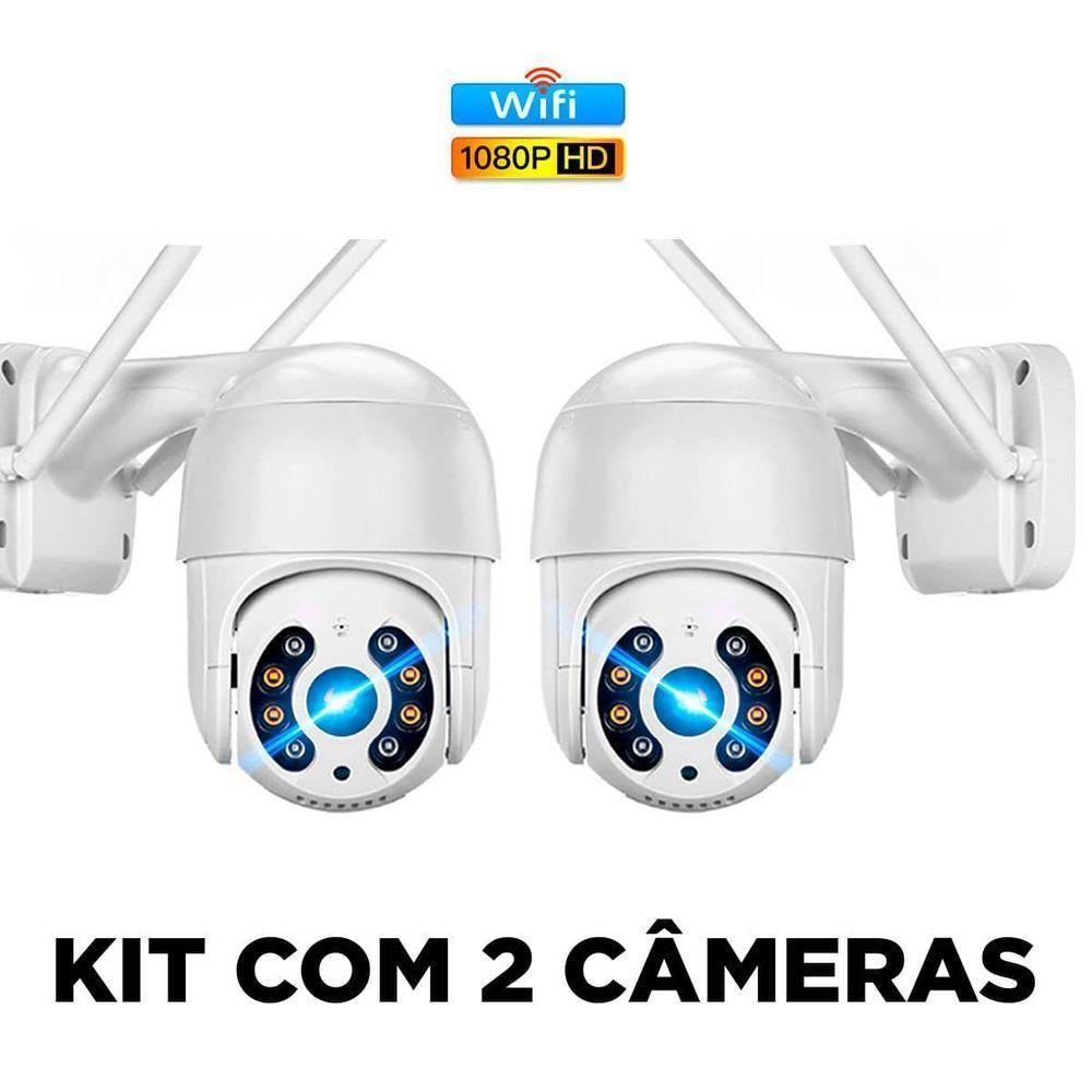 Kit 2 Câmeras Ip Segurança Wifi Externa Yoosee 360 Graus - 3
