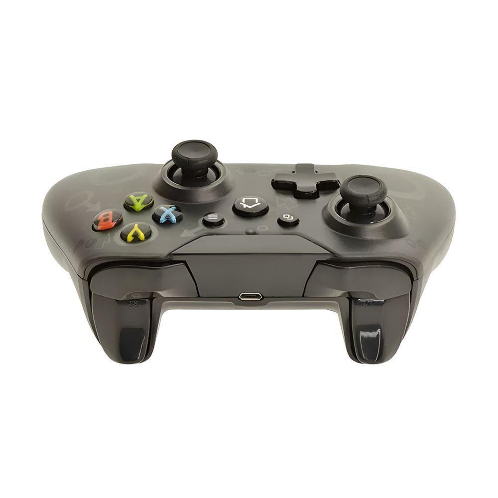 Controle Joystick Sem Fio Preto Personalizado Para Xbox One Notebook E Pc Gamer - 2