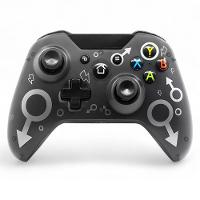 Controle Joystick Sem Fio Preto Personalizado Para Xbox One Notebook E Pc Gamer - 1