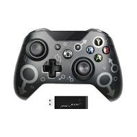 Controle Joystick Sem Fio Preto Personalizado Para Xbox One Notebook E Pc Gamer - 5
