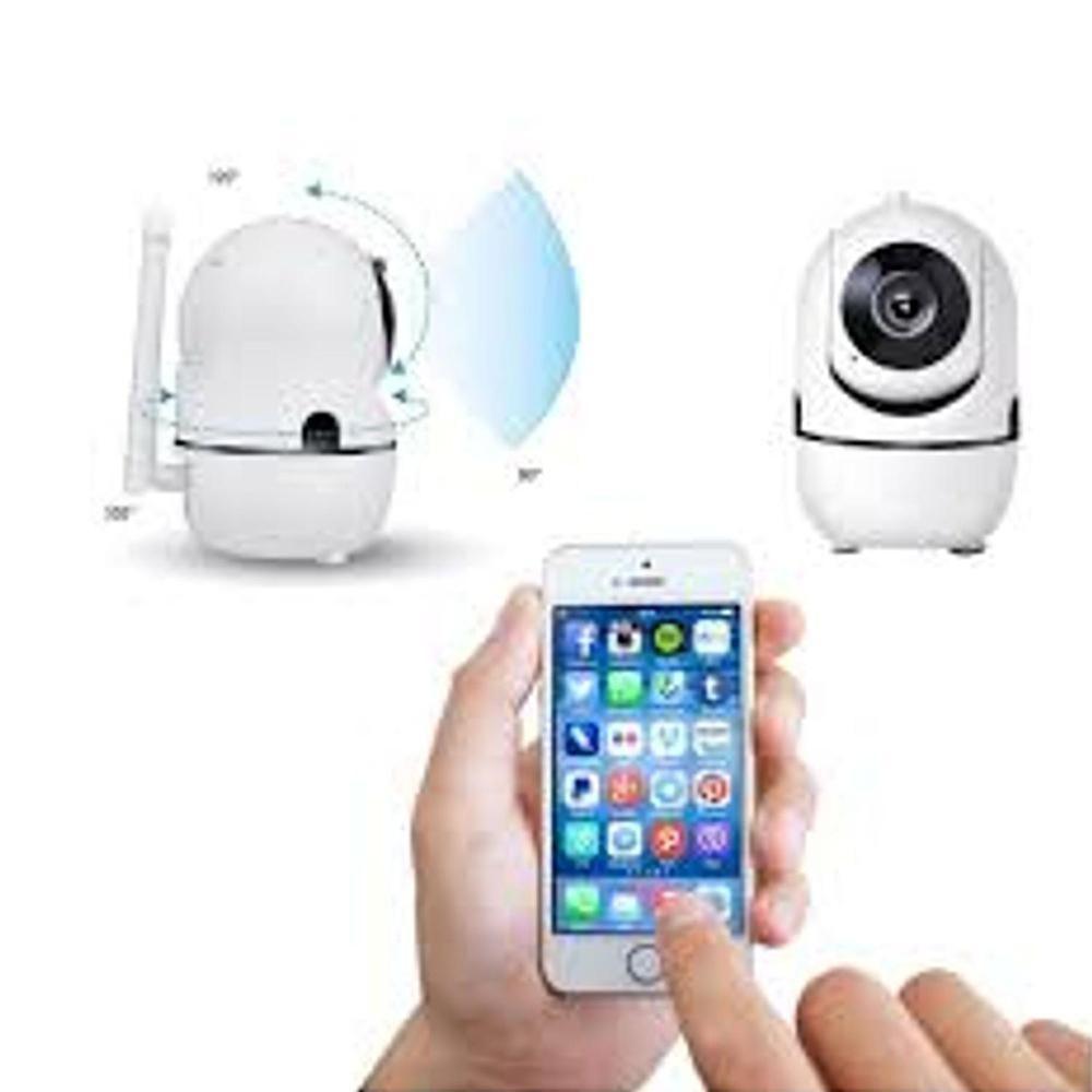 Camera Ip Wifi Estilo Babá Eletrônica Visão Noturna - 3