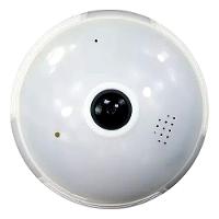 Câmera De Segurança Wifi Ip Lâmpada Espiã Visão Noturna - 4