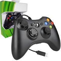 Controle Joystick Com Fio Xbox 360 Slim Compatível Com Jogos Atuais Cloud Game Pc E Celular - 1