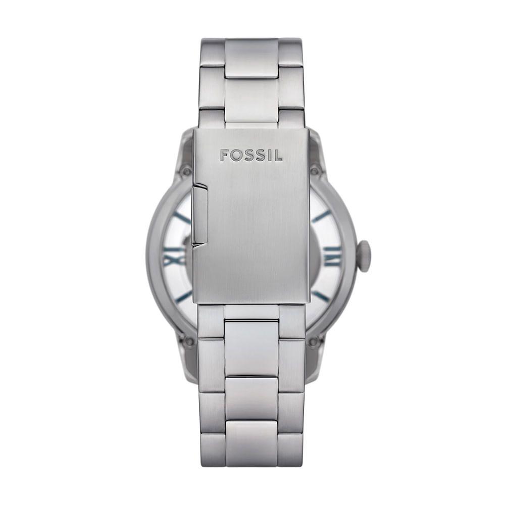 Relógio Fossil Masculino Townsman Prata - Me3260-1kn Me3260-1kn - 3