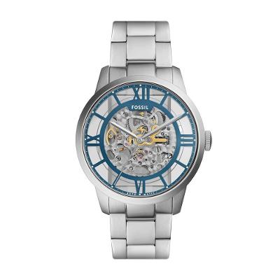 Relógio Fossil Masculino Townsman Prata - Me3260-1kn Me3260-1kn