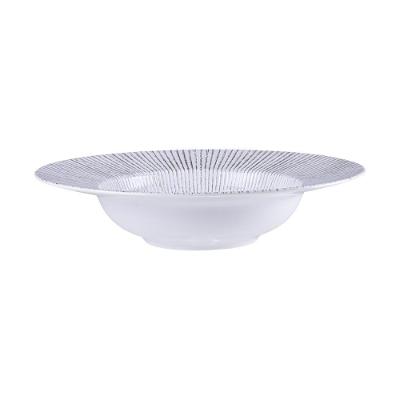 Prato Pasta Tramontina Diamantina Em Porcelana 27 Cm