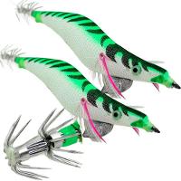 Kit 6 Isca Anzóis De Pesca Artificial Verde Zangarilho 12cm - 1